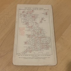 Ordnance Survey One Inch Map Sheet 103 Doncaster 1961