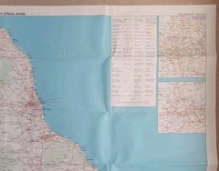Bartholomew Tourist Route Map: North England. Scale – 1: 570,240 (1984).