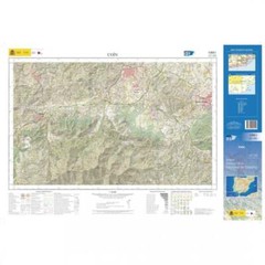 Spain map 1066-I (1066-1) Coin (Coín) hiking walking cycling topographic 1:25K