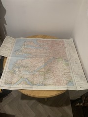 Ordnance Survey Landranger 40 Loch Shiel Map 1976 OS Glenfinnan Mallaig Arisaig