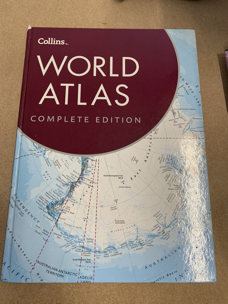 Collins World Atlas: Complete Edition by Collins Maps Book