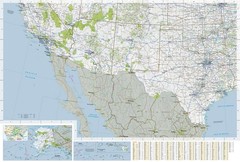 United States: West Map (National Geographic Guide Map)