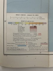 Vintage Lake District Map 30 Miles Around Johnson & Bacon
