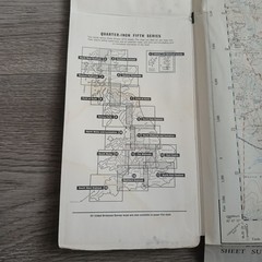 2x Vintage Ordnance Survey New Forest Maps Sheet SU20 Burley SU30 Beaulieu 2.5″