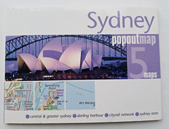 Sydney Australia Popout Map