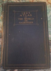 Atlas Of The World And Gazetter 1924