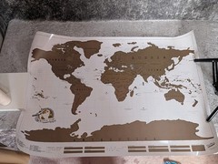 Luckies scratch off world map – New perfect gift idea for travellers