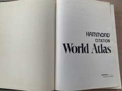 Hammond Citation 1979-Rand McNally 1988&AMC Scholastic 1990 Lot of 3 World Atlas
