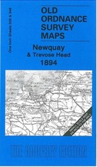 Newquay & Trevose Head 1894 One Inch Sheet 335/346 by Richard Oliver