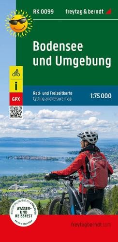 Freytag-Berndt Lake Constance and surroundings, bike and leisu (Map) (UK IMPORT)