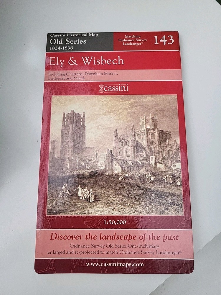 Cassini Historical Map No. 143 Old Series Ely & Wisbech