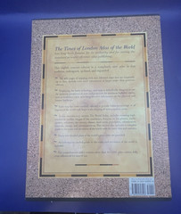 Exquisite Times of London Atlas of the World Book 8th Edition -Like New-