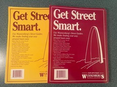 Lot of 2 Wunnenberg’s Street Guides – St. Louis 1996, Jefferson County 1998