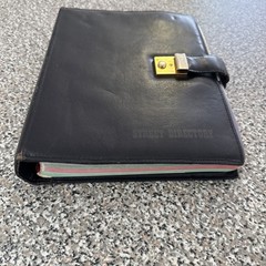 RACV VicRoads Country Street Directory 6th Edition 2004 + RACV Leather Binder
