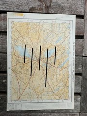 ORDNANCE SURVEY OF IRELAND MAP Set of 7 popular locations. 1/2 in to 1 mile.