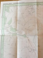 1992 Ordnance Survey Pathfinder Map 227 NJ 21/31 Strathdon (incl Badenyon )