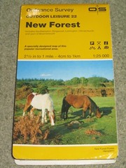 Ordnance Survey Outdoor Leisure 22 New Forest – 1990 edition