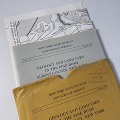 USGS NEW YORK Geologic Quadrangle Maps 2 in Envelopes – Vtg Geology Albany Etc