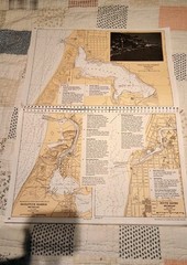 Lake Michigan 6ht Edition Richardsons Chartbook boat Cruising Guide Map Book Vtg