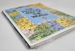 The Penguin Map of the World Folded Pull Out Map 1982 Collectible Item New Seale