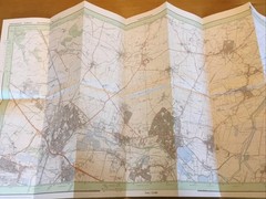 1993 Ordnance Survey Pathfinder Map 960 TL 27/37 Huntingdon (incl Somersham )