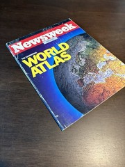Vintage 1987/1988 Newsweek Presents The Hammond World Atlas – Hammond Maps Book