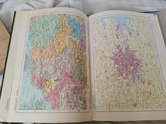 1988 Атлас мира Atlas of the World Maps Cartography Geography Russian book