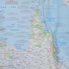 AAT Kings Map of Australia • Scale – 1:5,800,000 (2009).