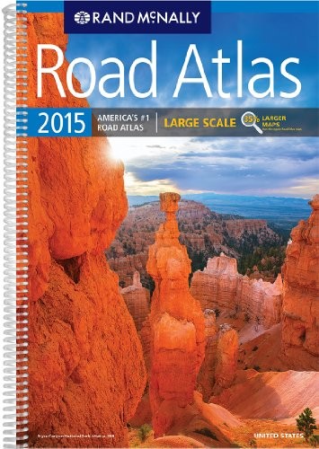 LARGE SCALE ROAD ATLAS (RAND MCNALLY LARGE SCALE ROAD *Excellent Condition*