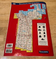 Massachusetts Atlas & Gazetteer (Delorme Atlas & Gazetteer) by Delorme 2004 MINT