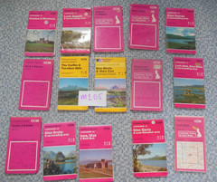 15x Ordnance Survey Outdoor Leisure 8, 38 Landranger Scotland Highlands Islands