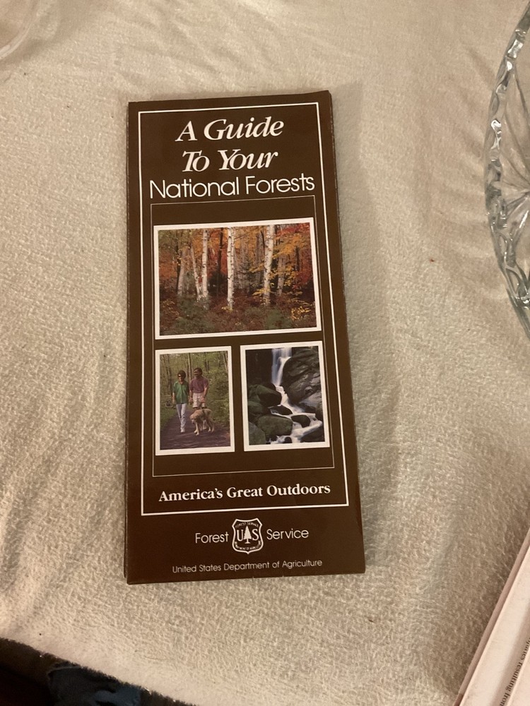 A Guide To Your National Forests Pamphlet/Map
