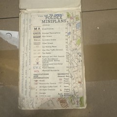 Foldex Miniplan London Street Index & Guide (f)