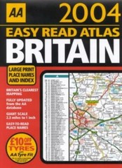 Aa 2004 Easy Read Britain (AA Atlases) By Automobile Association (Great Britain