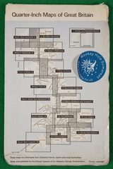 South West England – Ordnance Survey OS Sheet 15 Quarter Inch Map – 1969
