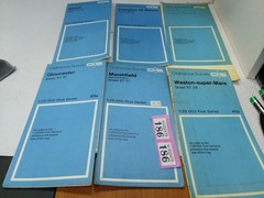 1:25 000 1st Series Ordnance survey map Sheets SO70 SO80 SP81 ST77 ST36 Index