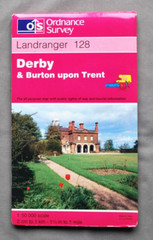 Four (4) ORDANANCE SURVEY MAPS “NOTTINGHAM & LOUGHB, DERBY, SHEFFIELD & BUXTON
