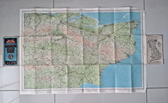 Kent Bartholomew’s Revised Half Inch Map Sheet 10 on Paper 1948