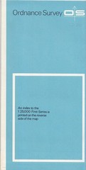 Ordnance Survey 1:25,000 First Series Map Sheet SD 81 Bury