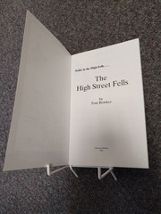 Walks in the High Fells, The High Street Fells, by Tom Bowker. 199,1 Paperback