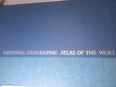 1975 Natural Geographic Atlas Of The World Fourth Edition 330 Pages