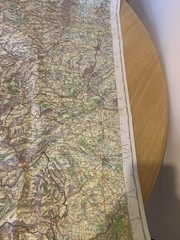 WALES & THE MARCHES Ordnance Survey Quarter Inch Map 1971 Lleyn Oswestry Fifth S