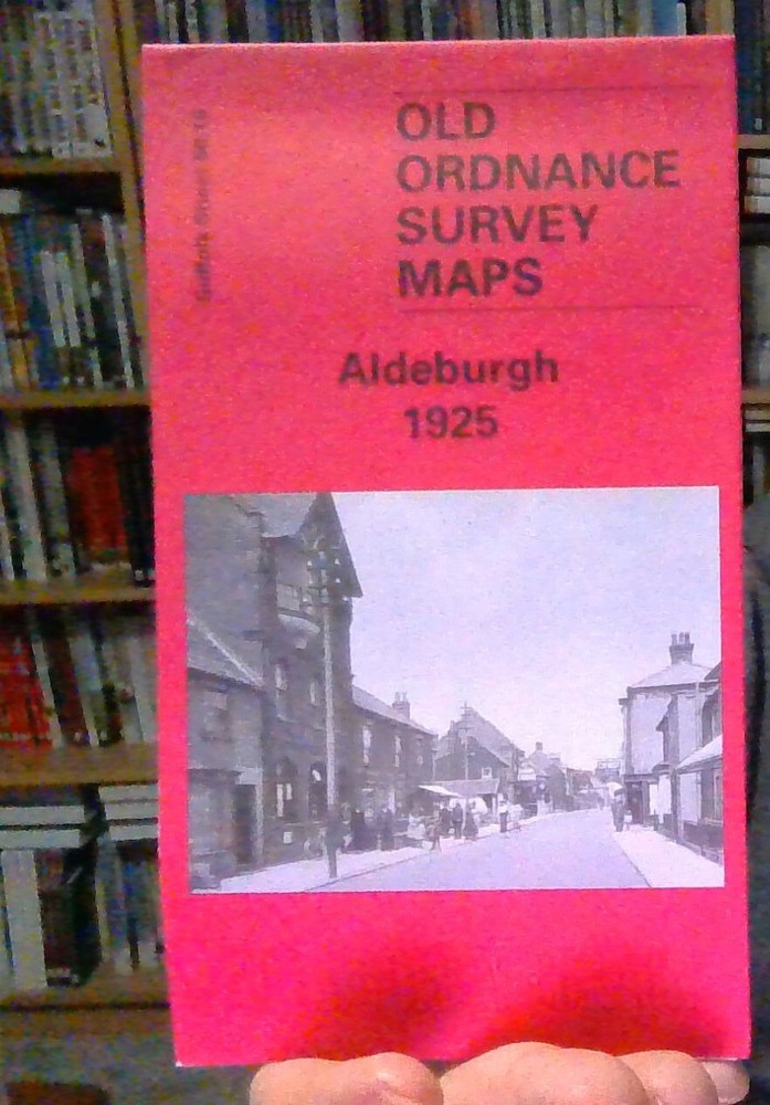 MAP OF Aldeburgh 1925 Suffolk Sheet 60.16 by Robert Malster NEW 9781841514871