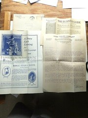1929 Letterhead, Info for Salesmen – Huse Sales, Atlanta – Books, Maps, Atlases