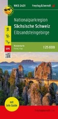 Freytag-Berndt Saxon Switzerland (district), Walking map 1:25. (Map) (UK IMPORT)
