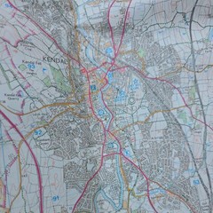 The English Lakes: South Eastern Area Explorer Map | Ordnance Survey | 1:25,000