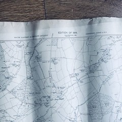 Ordnance Survey 1914 Surrey Sheet XLII NE Lingfield Godstone 6in/1mi WW1 OS MAP