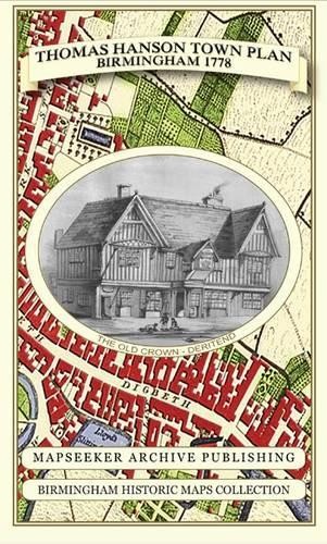 Thomas Hanson Mapseeker Publishing Thomas Hanson Town Plan of Birmingham (Map)