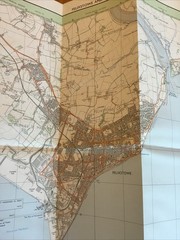 1991 Ordnance Survey Pathfinder Map 1054 TM 23/33 Felixstowe And Harwich