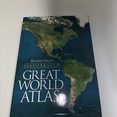 Illustrated World Atlas by Reader’s Digest Editors (1997, Hardcover)